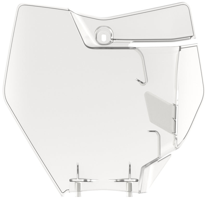 POLIS PLASTIC FRONT PLATE, TRN/TRN