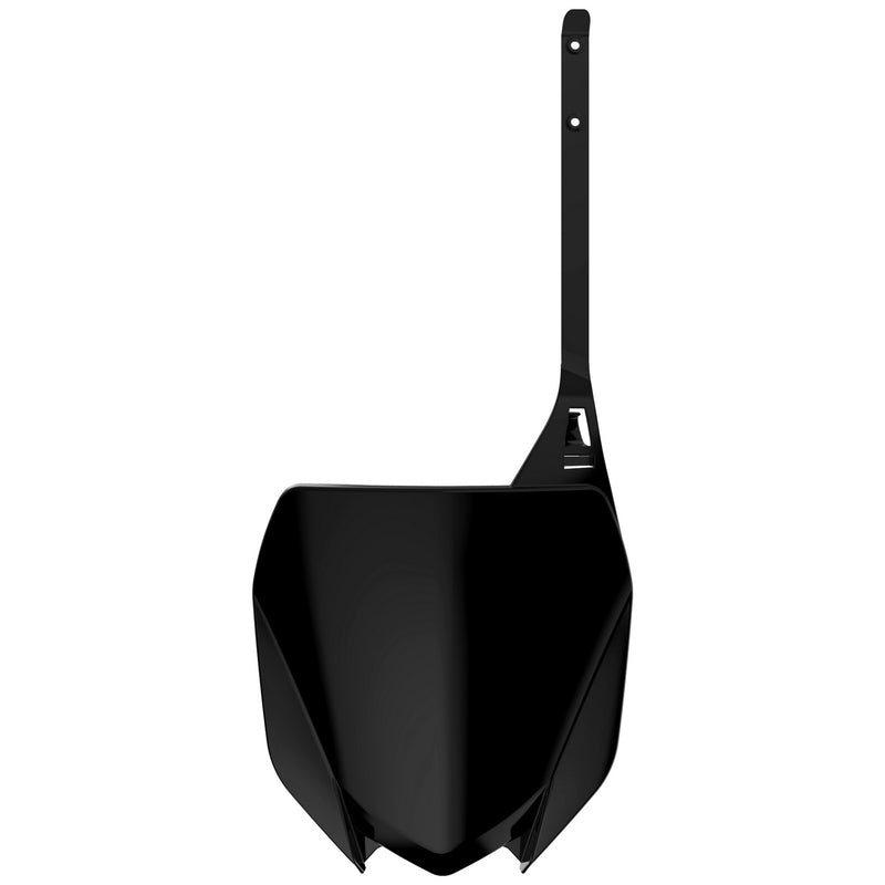POLIS PLASTIC FRONT PLATE, BLK/BLK