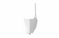 POLIS PLASTIC FRONT PLATE, WHT/WHT