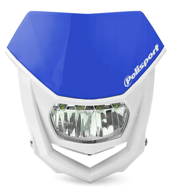 POLIS HEADLIGHT HALO LED, BLU/BLU