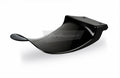 POLIS PLASTIC REAR FLAP, BLK/BLK