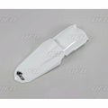 UFO PLASTIC REAR FENDER, WHT/WHT