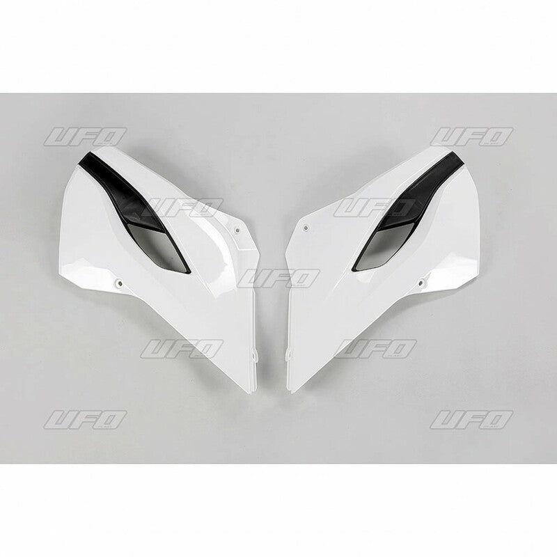 UFO PLASTIC RAD SCOOPS, WHT/YEL