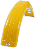 UFO PLASTIC FRONT FENDER, YEL/YEL