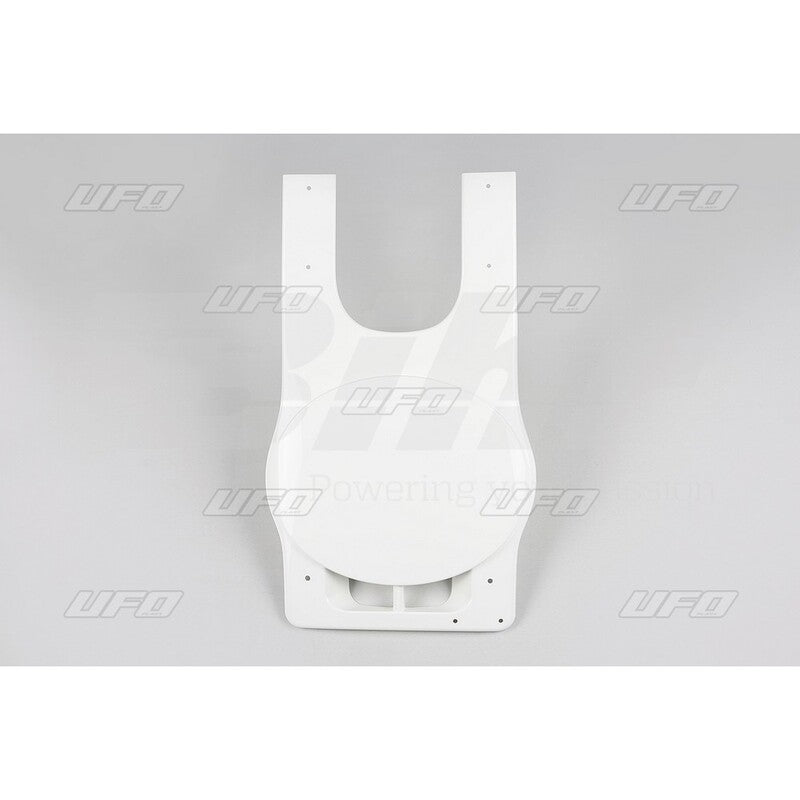 UFO PLASTIC FRONT PLATE, WHT/WHT