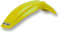 UFO PLASTIC FRONT FENDER, YEL/YEL