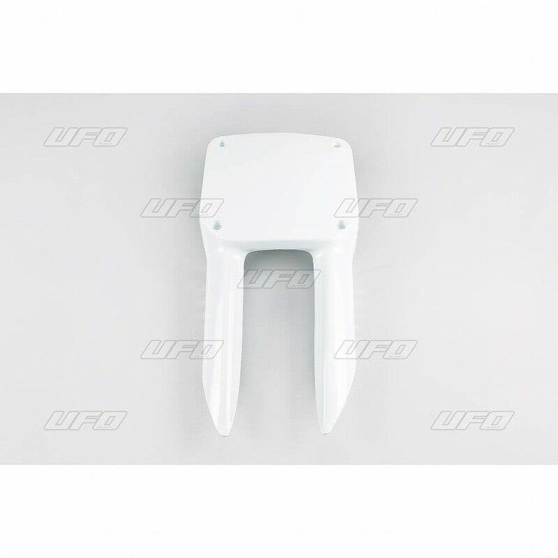 UFO PLASTIC FRONT PLATE, WHT/WHT