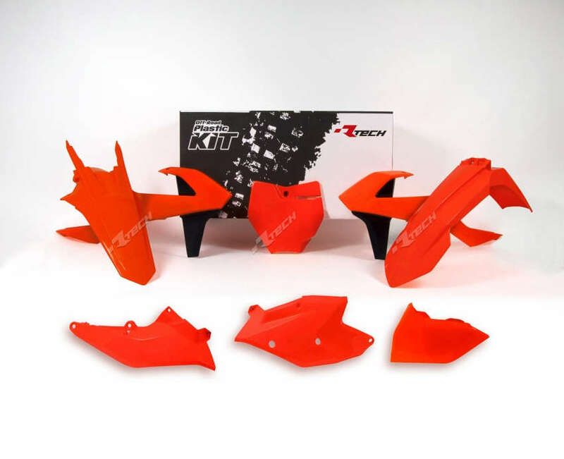 RTECH PLASTIC KIT 6 PCS, NOR/BLK