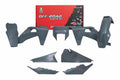 RTECH PLASTIC KIT 6 PCS, GRY/GRY