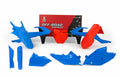 RTECH PLASTIC KIT 7 PCS, BLU/ORG