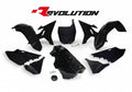 RTECH PLASTIC KIT-REVOLUTION, BLK/BLK