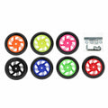 VECTOR WHEELS FOR STAND SET OF 2, YEL