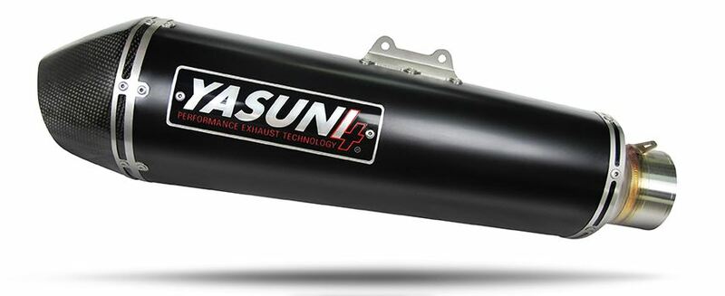 YASUN EXHAUST 4T 4T, SBL/BLK