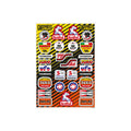 TECNO STICKERS SHEET