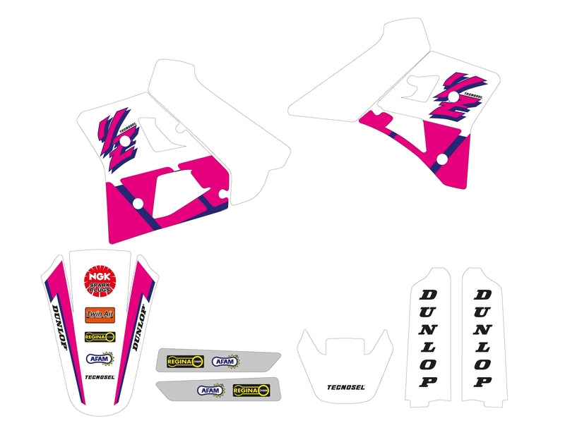 TECNO STICKERS YAMAHA OEM 92