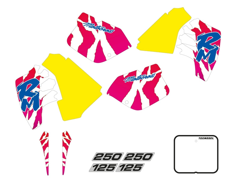 TECNO STICKERS SUZUKI OEM 92