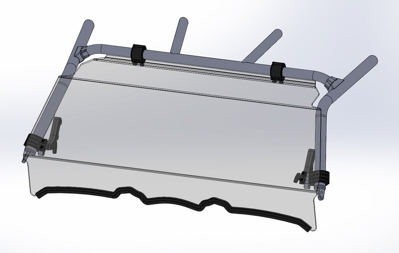 DIRE2 WINDSHIELD FULL TILT FRONT