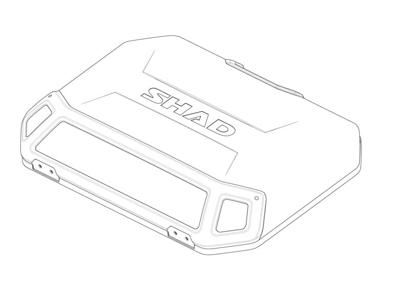 SHAD COVER TR36/47 ALUMINIUM