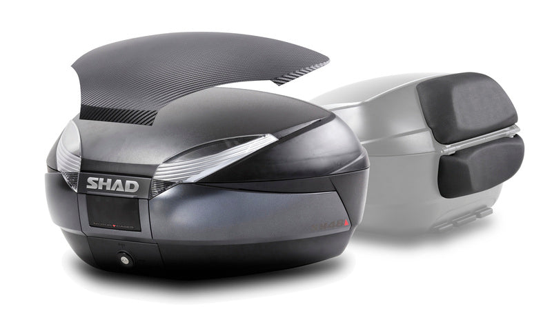 SHAD TOP CASE SH48 BACKREST DARK GREY