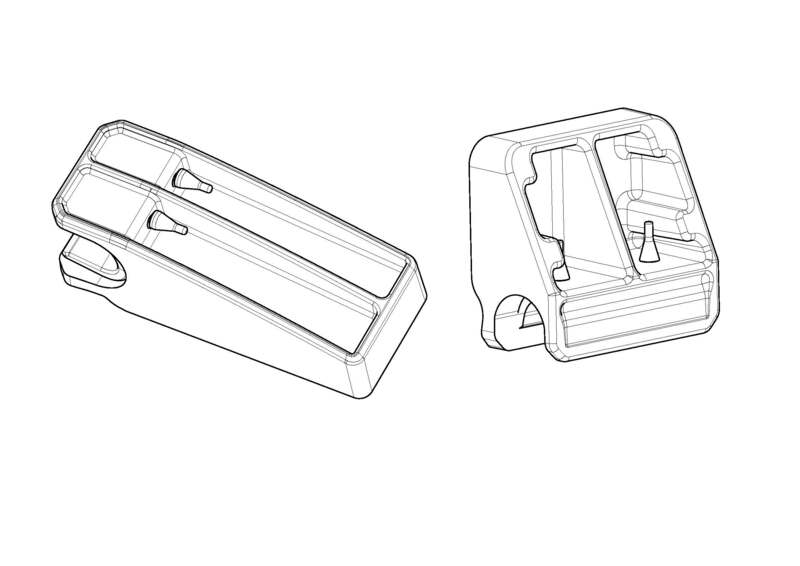 SHAD FITTING KIT BRACKET