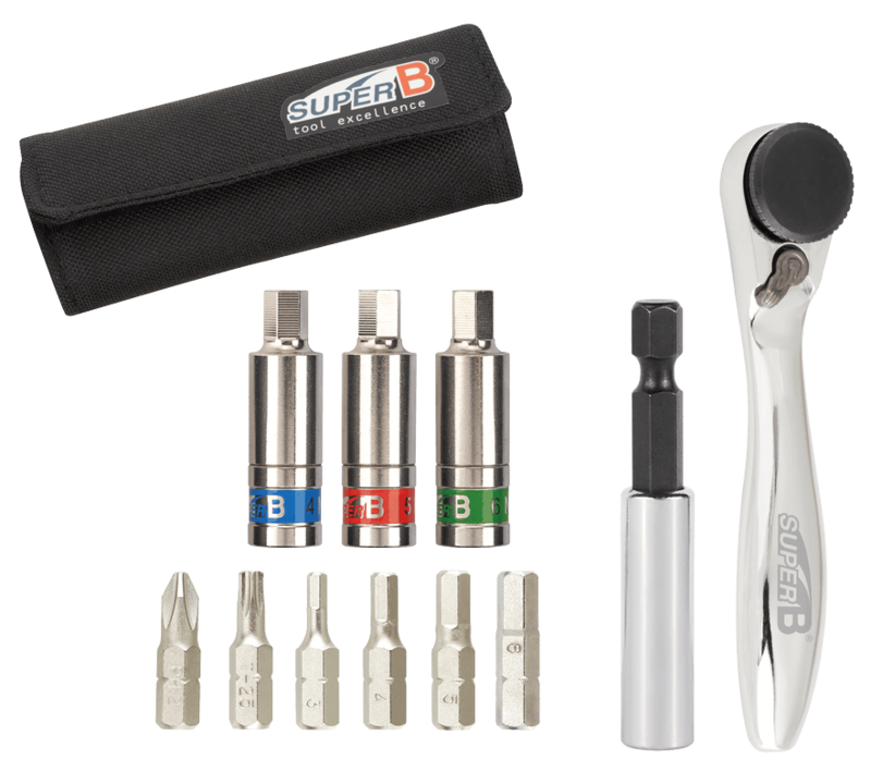 SUPEB BIKE TOOL MINI RACHET TORQUE KIT