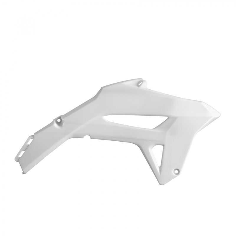 POLIS PLASTIC RAD SCOOPS, WHT