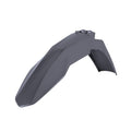 POLIS PLASTIC FRONT FENDER, GRY
