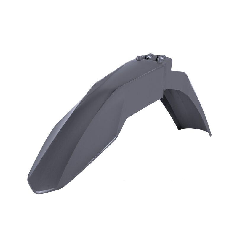 POLIS PLASTIC FRONT FENDER, GRY