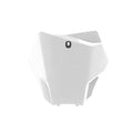 POLIS PLASTIC FRONT PLATE, WHT