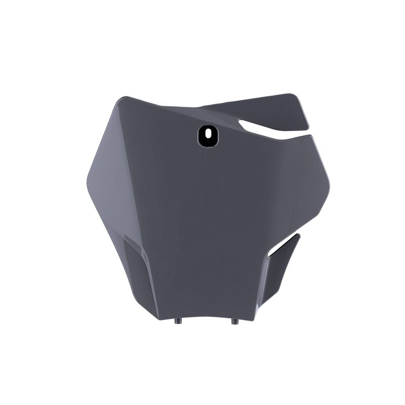 POLIS PLASTIC FRONT PLATE, GRY