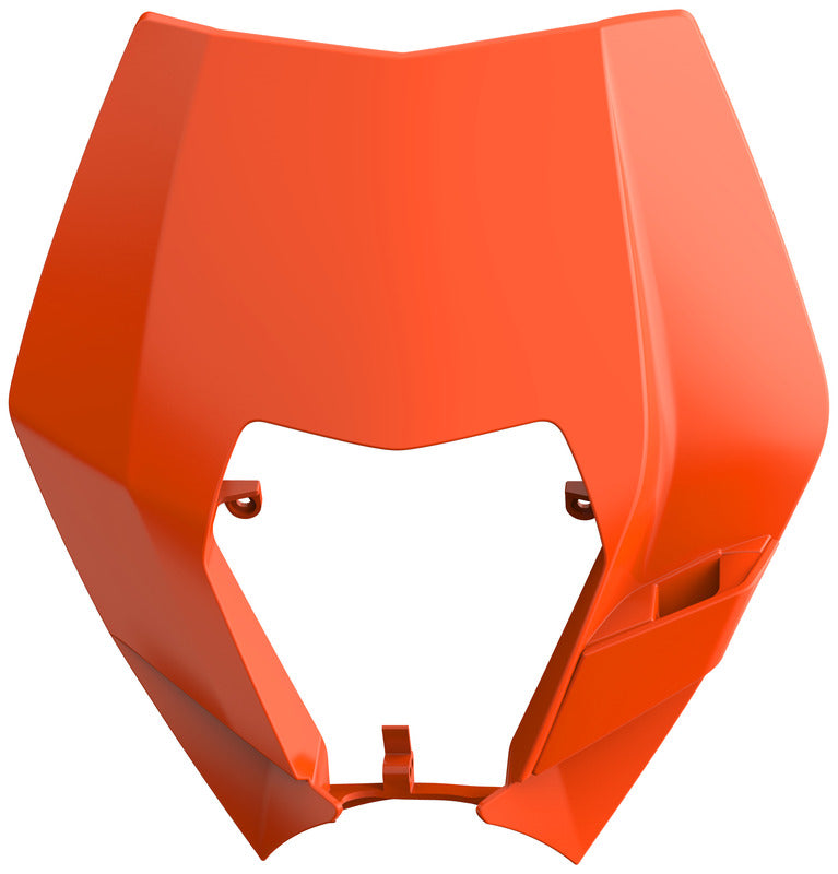 POLIS PLASTIC HEADLIGHT MASK, ORG
