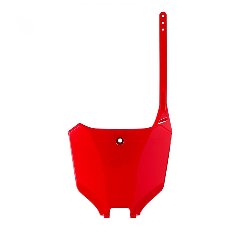 POLIS PLASTIC FRONT PLATE, RED