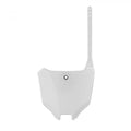 POLIS PLASTIC FRONT PLATE, WHT