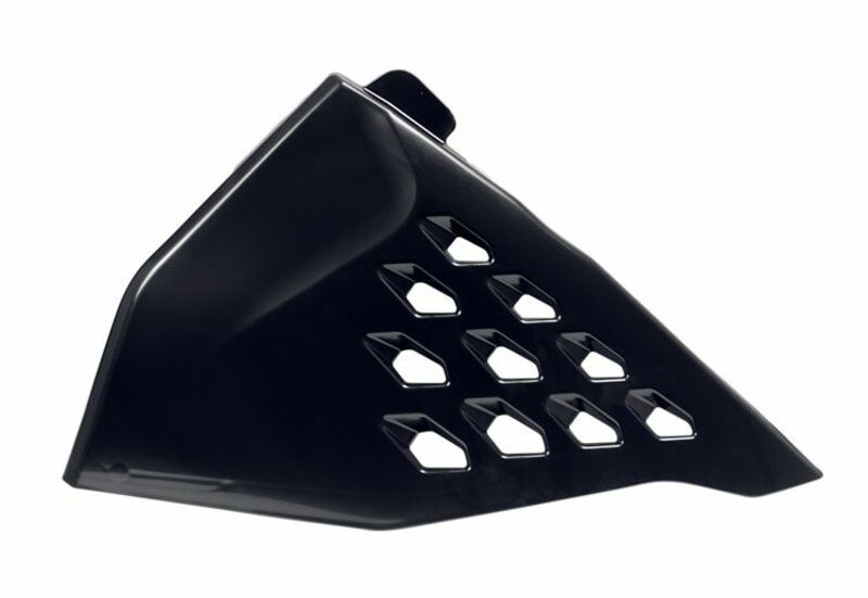 RTECH VENTED AIRBOX SIDE PANEL LEFT, BLK
