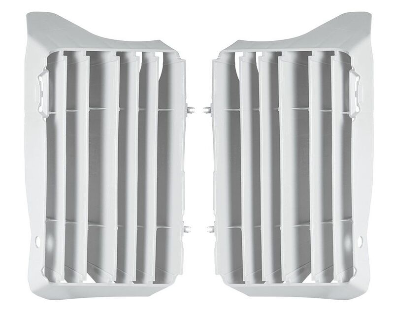 RTECH PLASTIC RAD LOUVER, WHT
