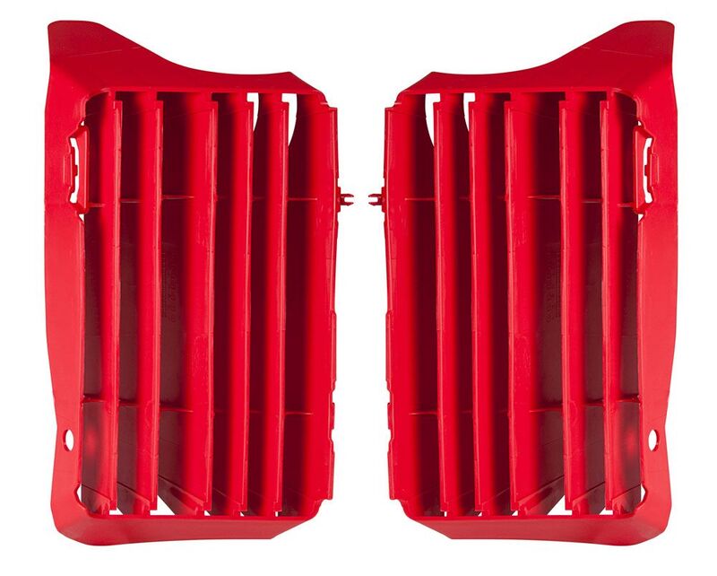 RTECH PLASTIC RAD LOUVER, RED
