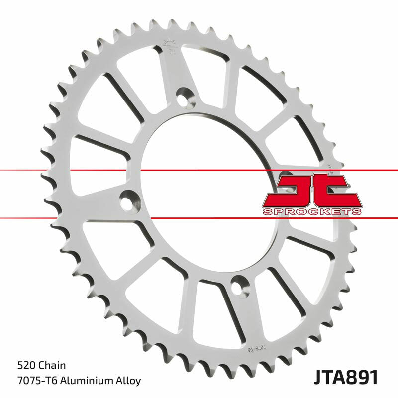 JTSPR RR SPROC 520 ALU 891, 46, BLK