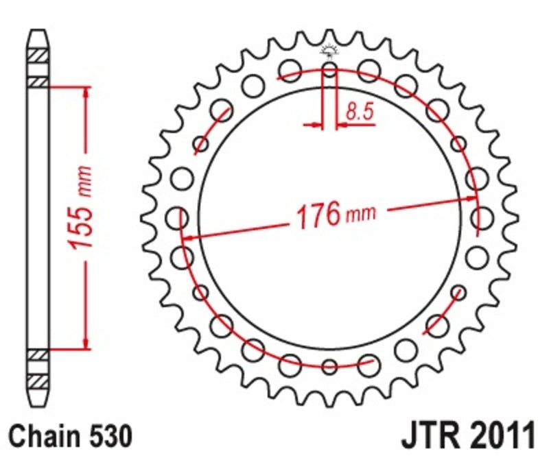 JTSPR RR SPROC 530 ST 2011, 44, STL