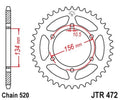 JTSPR RR SPROC 520 ST 472, 48, STL