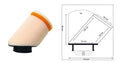 TWINA FILTER AIR CYLINDRICAL Ø28