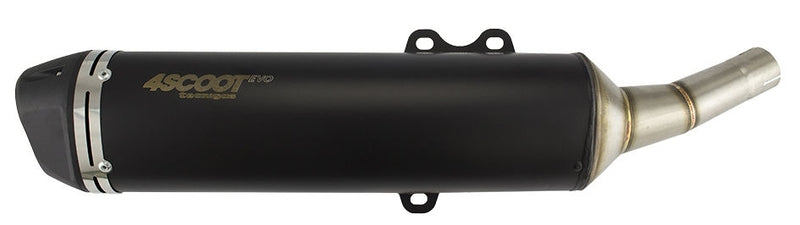 TECGA EXHAUST 4SCOOT EVO BLACK