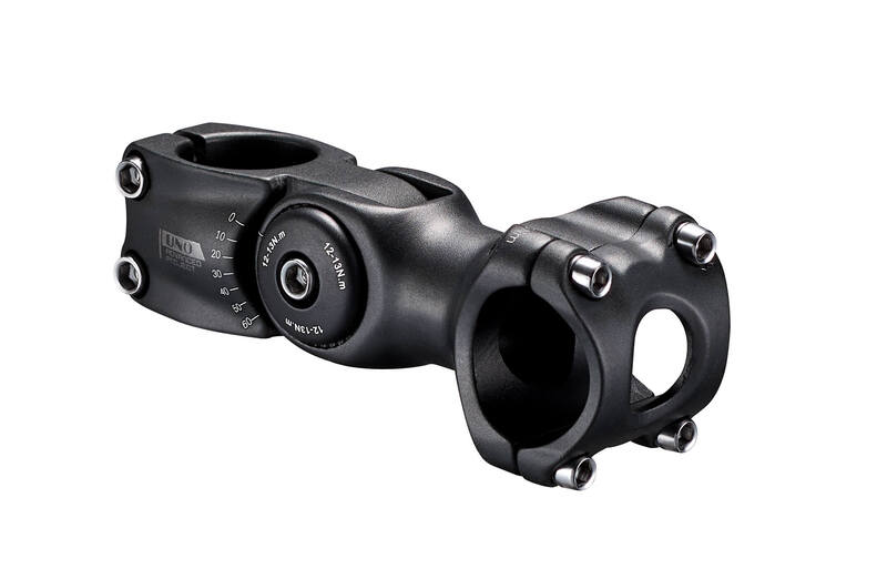 KALLO ADJUSTABLE HANDLEBAR STEM. BLACK