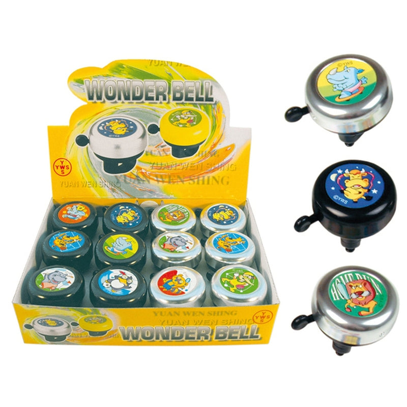 VBIKE BELL 55MM. ALU. SEVERAL DECORATION