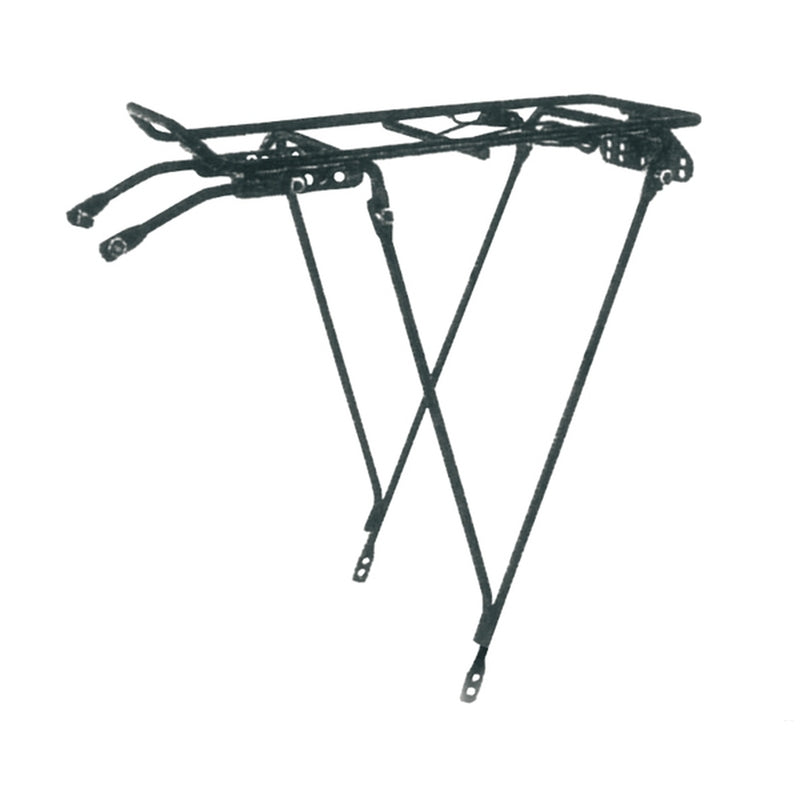 VBIKE REAR CARRIER, STEEL. BLACK