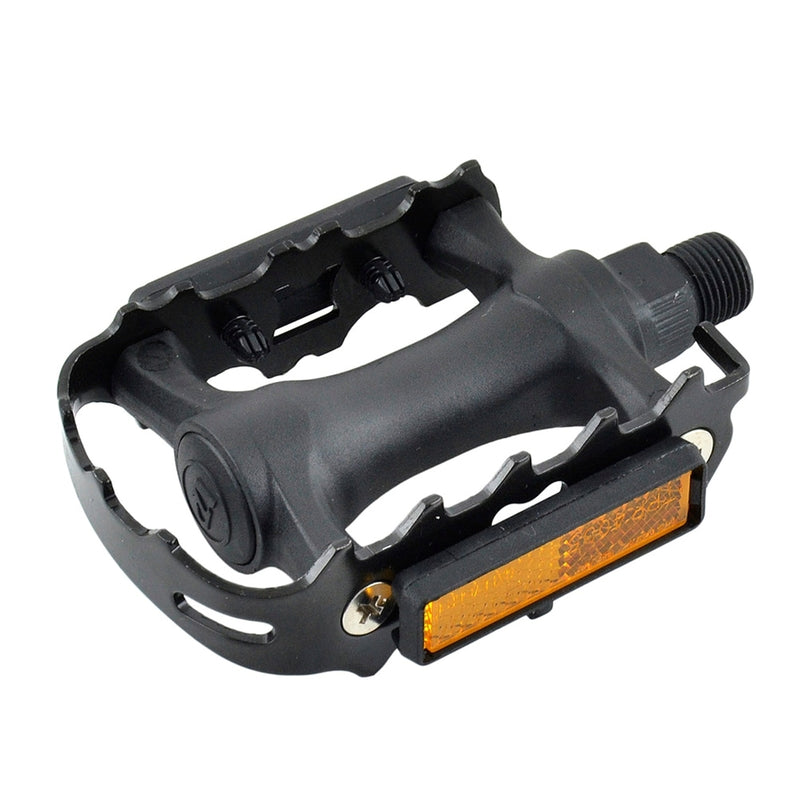 VPCOM MTB STEEL PAIR PEDALS. W-9/16 BLA