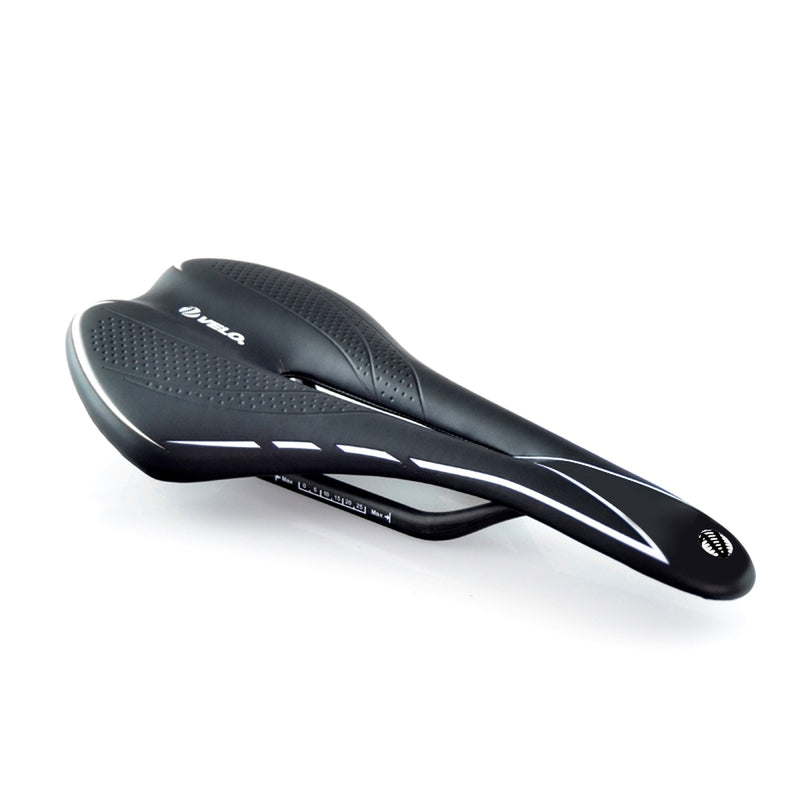 VELO SADDLE VL1220 W/BLK RAIL CARBON