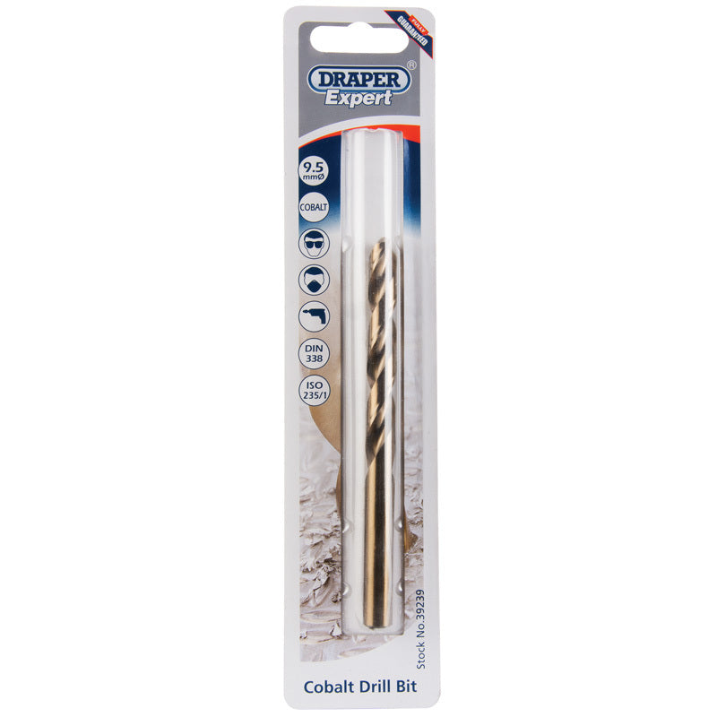 DRAPR Ø9,5MM COBALT TWIST DRILL SINGLE