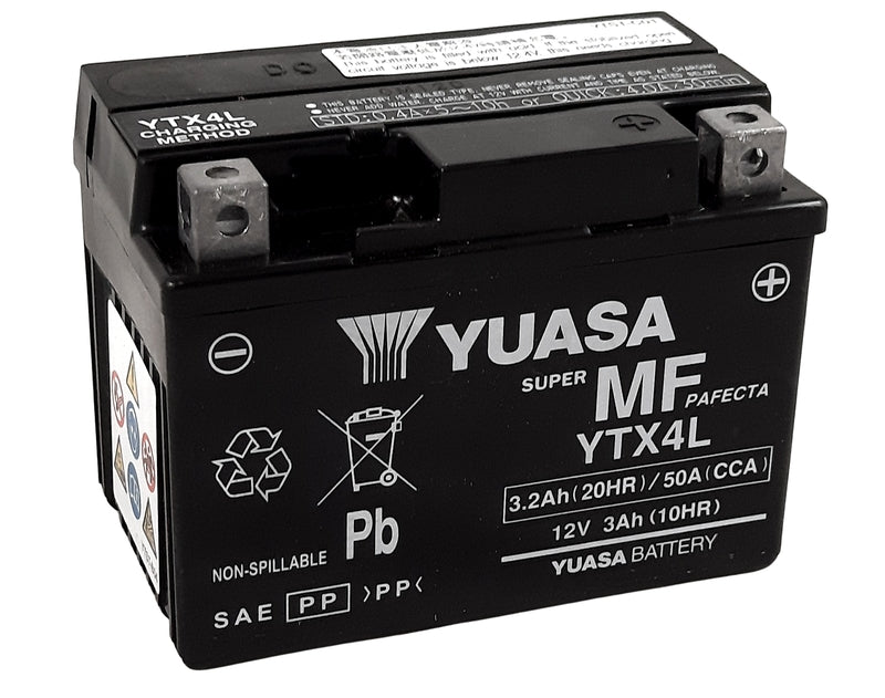 YUASA BATTERY YTX4L FA