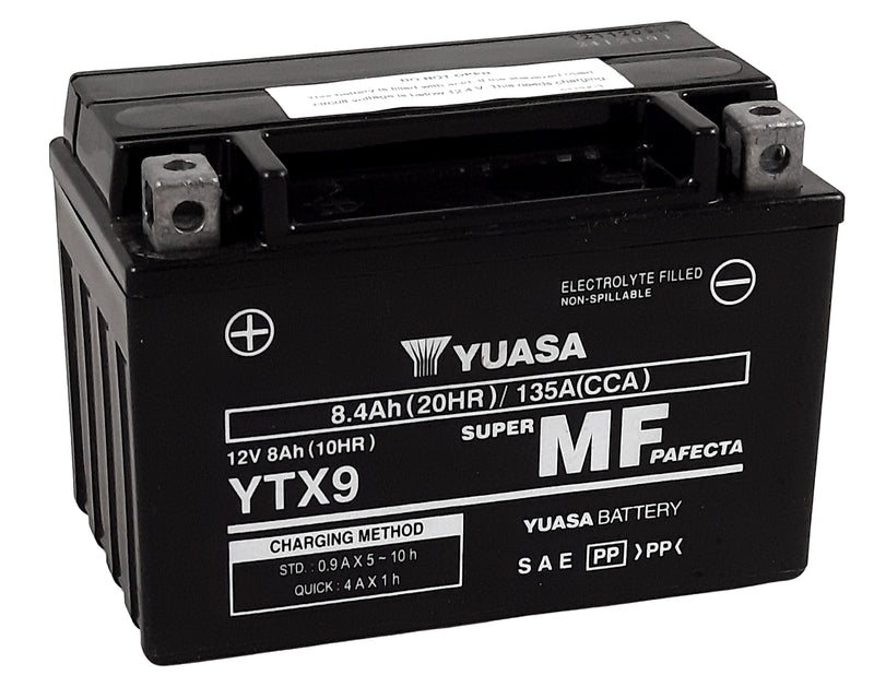 YUASA BATTERY YTX9 FA