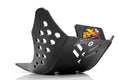AXP SKID PLATE HDPE 6MM BLK